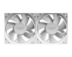 Ventilador TACENS Anima 8cm 2 Unidades Blanco