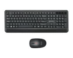 Teclado+Ratón Unyka Combo UK39 Wireless Negro