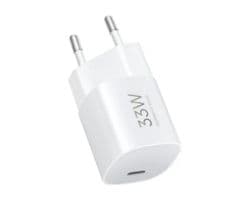 Cargador Pared XIAOMI GaN 33W 1USB-C Blanco
