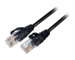 Cable NILOX RJ45 Cat.6 UTP 0.5m Negro
