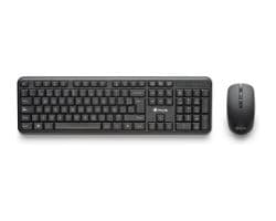 Teclado+Ratón NGS Wireless Negro