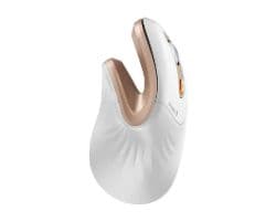 Ratón Vertical ProtoArc EM11 NL Blanco/Dorado