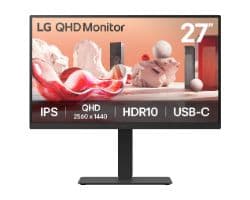 Monitor LG 27" IPS QHD Pivot/Reg USB-C DC(27BA75QB-T))