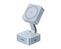 Cargador Ugreen Magflow Inalámbrico 25W Azul