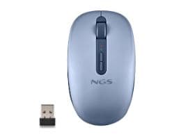 Ratón NGS Ergonómico Fog Dual RF BT Azul