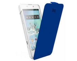 Funda BQ Aquaris 4.5" Blanca/Azul