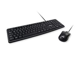 Teclado+Ratón EQUIP Life USB 1000dpi Negro