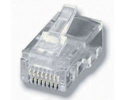 Conector EQUIP RJ45 100 Unidades Transparente