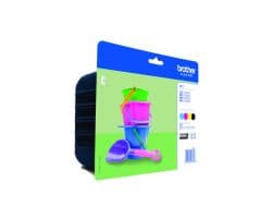 Tinta Brother Pack Negro/Tricolor 260 pág