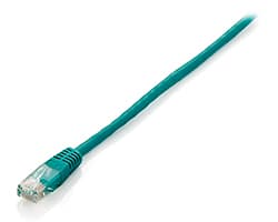 Cable EQUIP RJ45 Cat.6 U/UTP 0.25m Verde