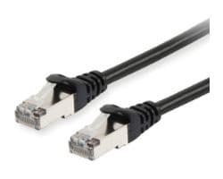 Cable EQUIP RJ45 Cat.6 S/FTP 3m Negro