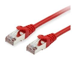 Cable EQUIP RJ45 Cat.6 S/FTP AWG26 1m Rojo