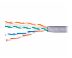 Cable EQUIP Cat.6a U/UTP AWG23 305m Gris