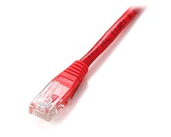 Cable EQUIP RJ45 Cat.6 U/UTP 10m Rojo
