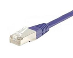 Cable EQUIP RJ45 Cat.6a S/FTP 2m Púrpura