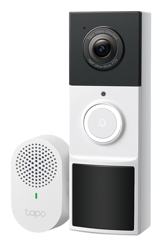 TP-Link Tapo Video Doorbell Camera Negro, Blanco