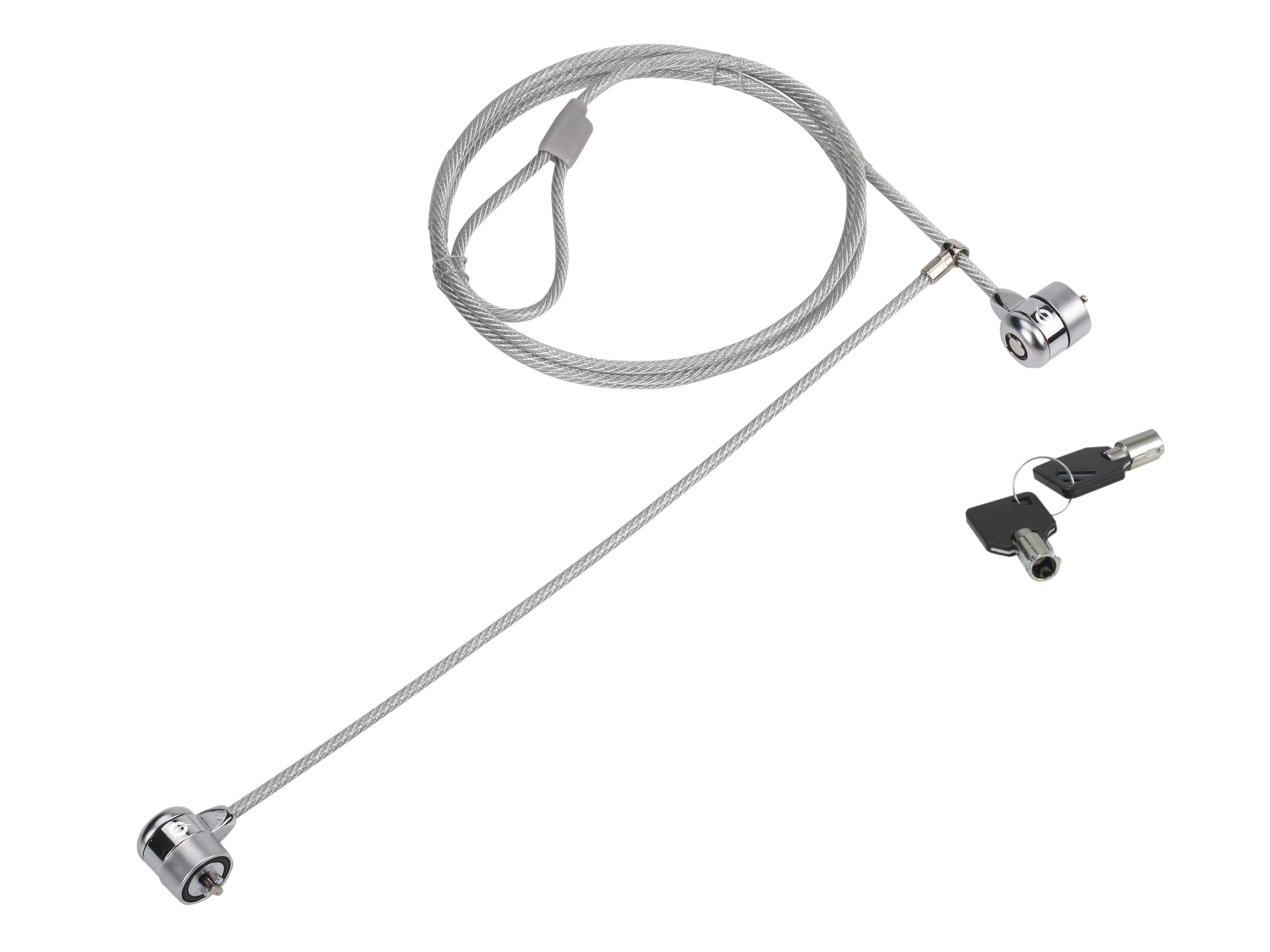 Conceptronic CNBSLOCK15T cable antirrobo Plata 1,5 m