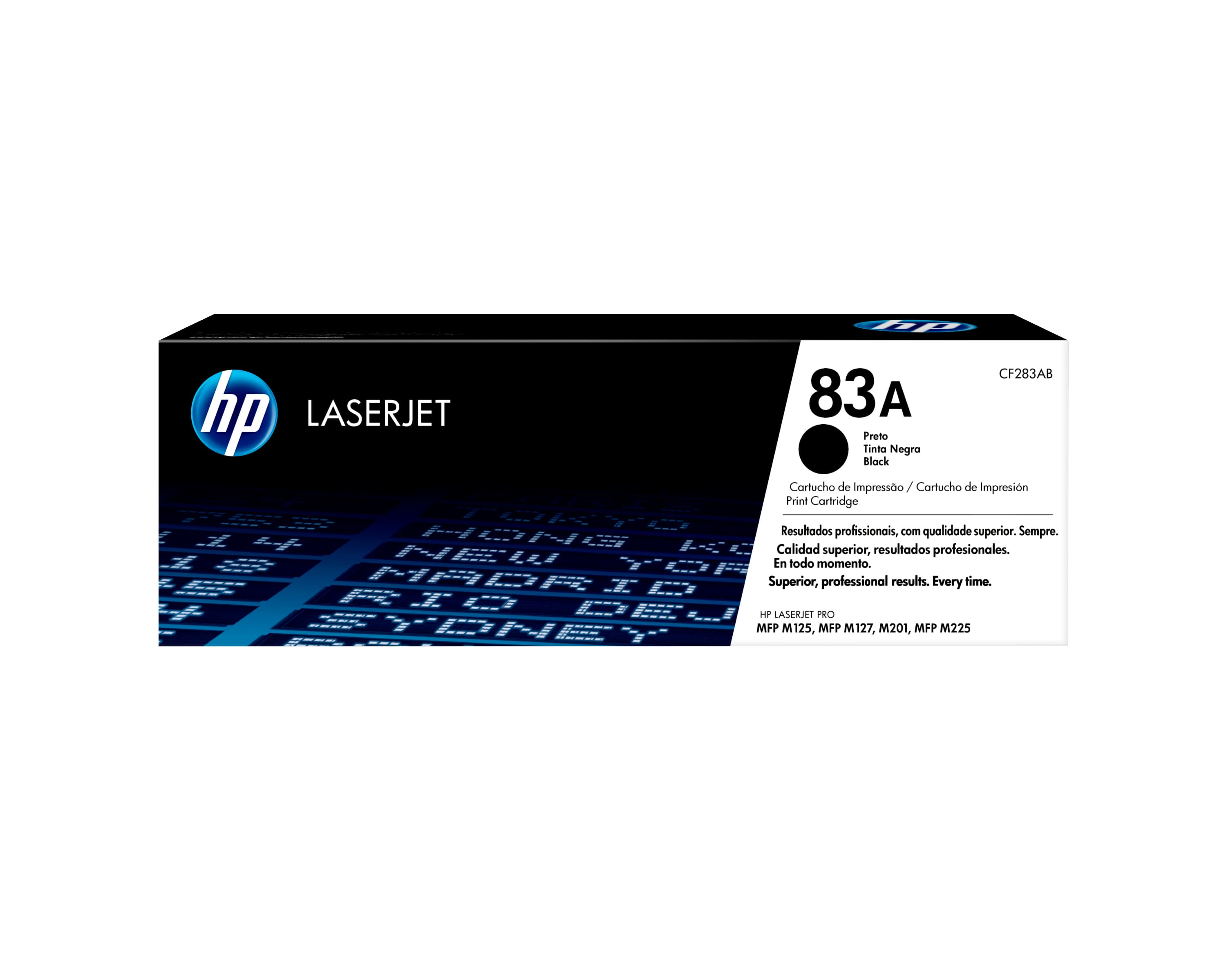 HP Cartucho de tóner original LaserJet 83A negro
