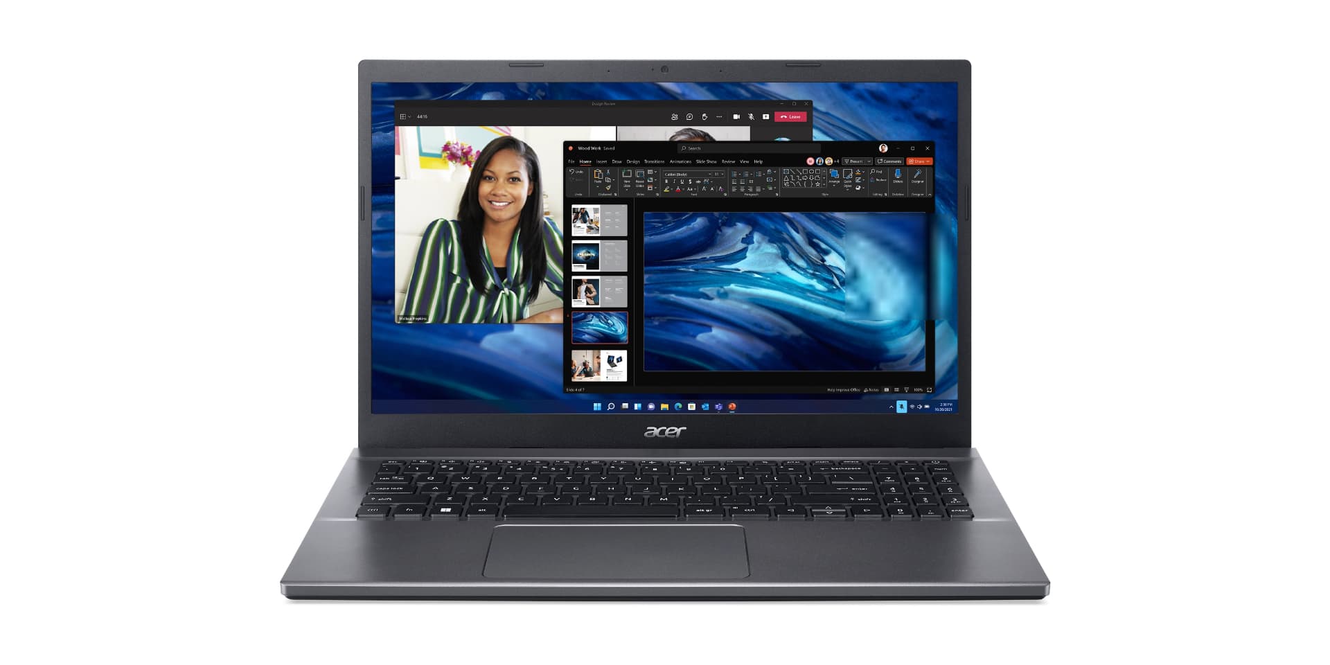 Acer Extensa 15 EX215-55-71DE Intel® Core™ i7 i7-1255U Portátil 39,6 cm (15.6") Full HD 8 GB DDR4-SDRAM 512 GB SSD Wi-Fi 6 (802.11ax) Windows 11 Home Gris