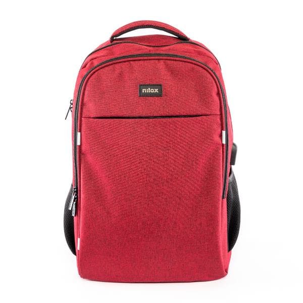 Nilox MOCHILA 15.6 STYLE ROJO