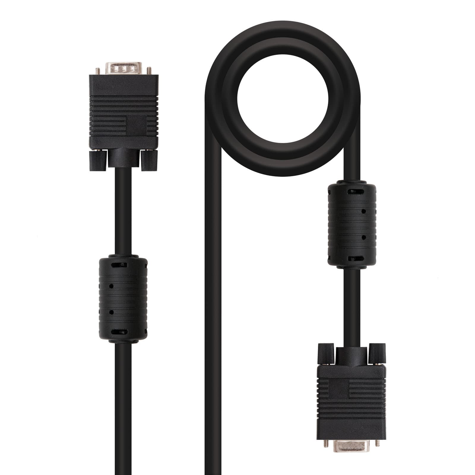 Nanocable CABLE SVGA CON FERRITA HDB15/M-HDB15/H 1.8 M