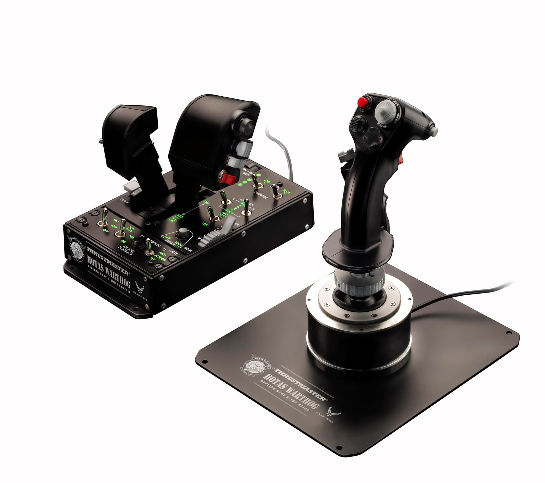 Thrustmaster Hotas Warthog Negro USB Palanca de mando PC