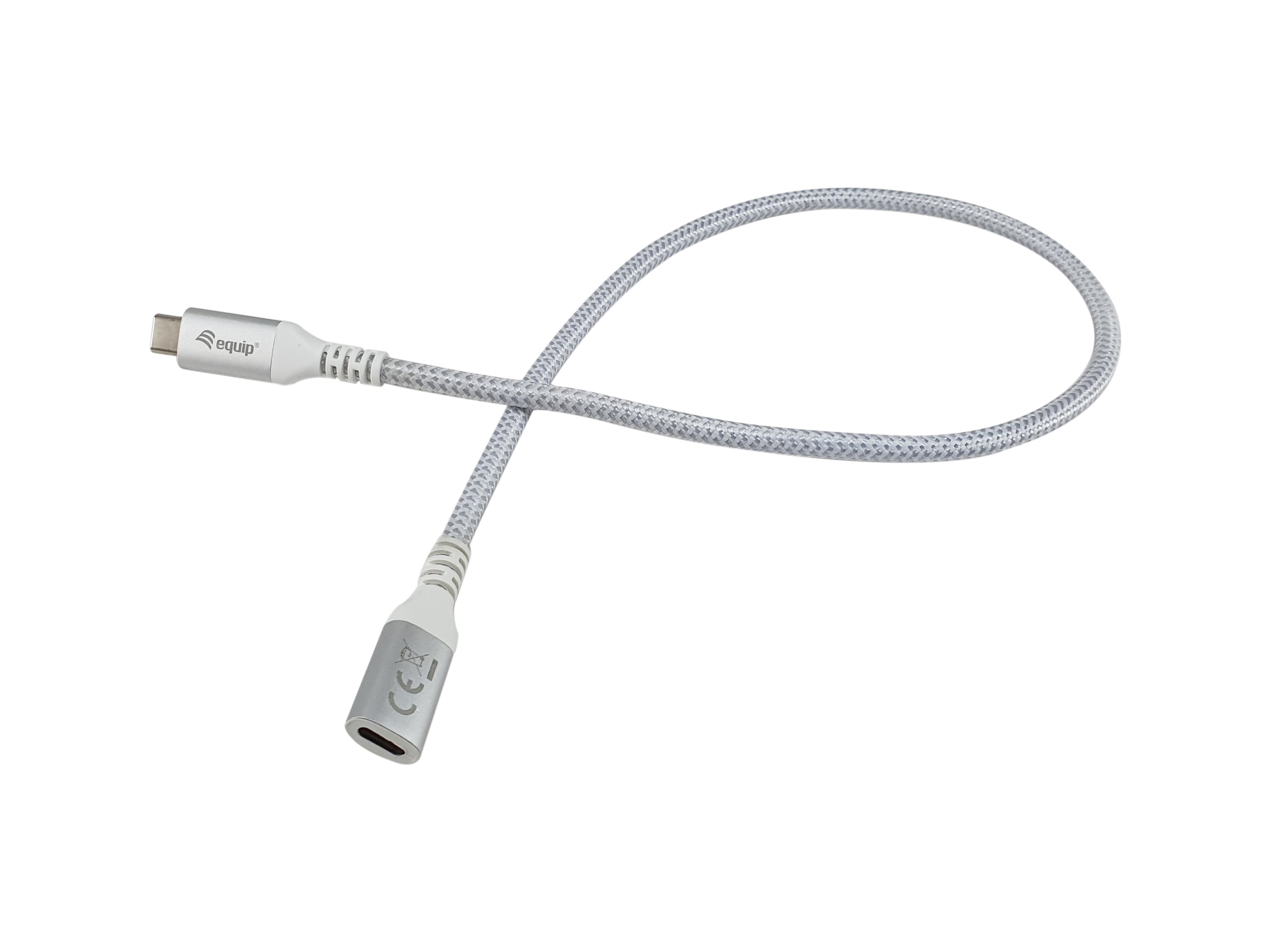 Equip 128376 cable USB USB 3.2 Gen 2 (3.1 Gen 2) 1 m USB C 10 Gbit/s 100 W Blanco