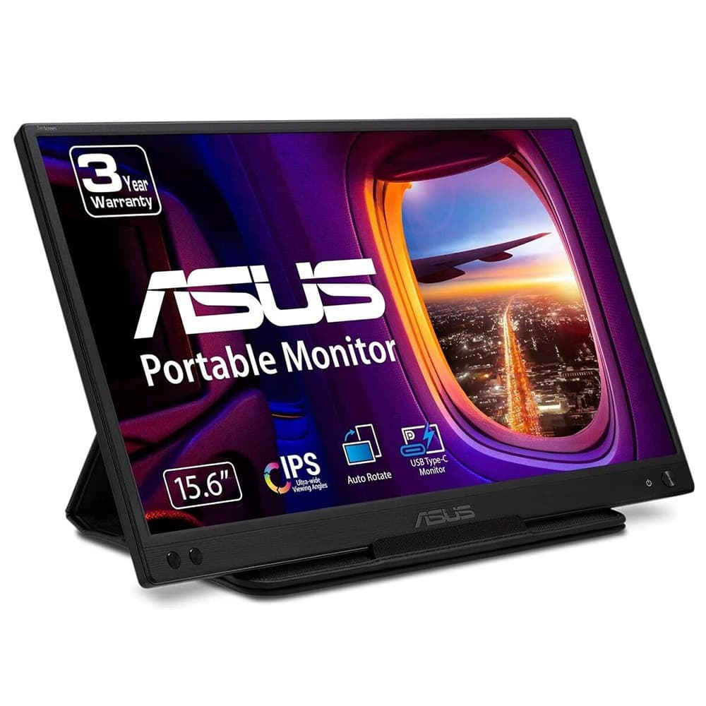ASUS ZenScreen MB166C pantalla para PC 39,6 cm (15.6") 1920 x 1080 Pixeles Full HD LED Negro