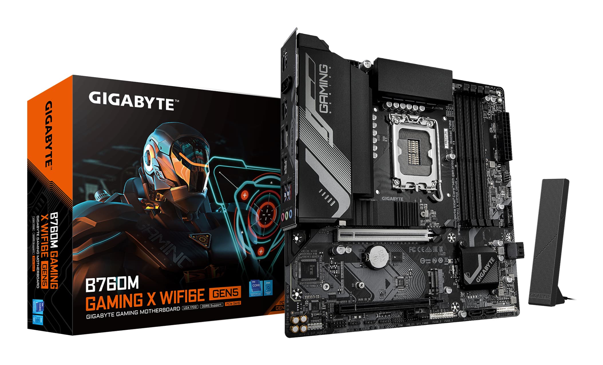 GIGABYTE B760M GAMING X WIFI6E GEN5 Placa Base