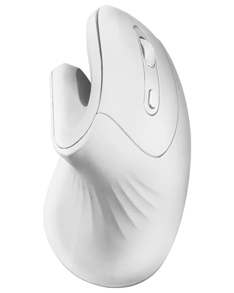 Mars Gaming MMW-ERGOPRO Blanco, Ratón Inalámbrico Ergonómico Vertical, Diseño Plegado, Sensor Óptico 3200DPI, Switches Huano, Receptor Inalámbrico 2.4GHz, Compatibilidad Multiplataforma