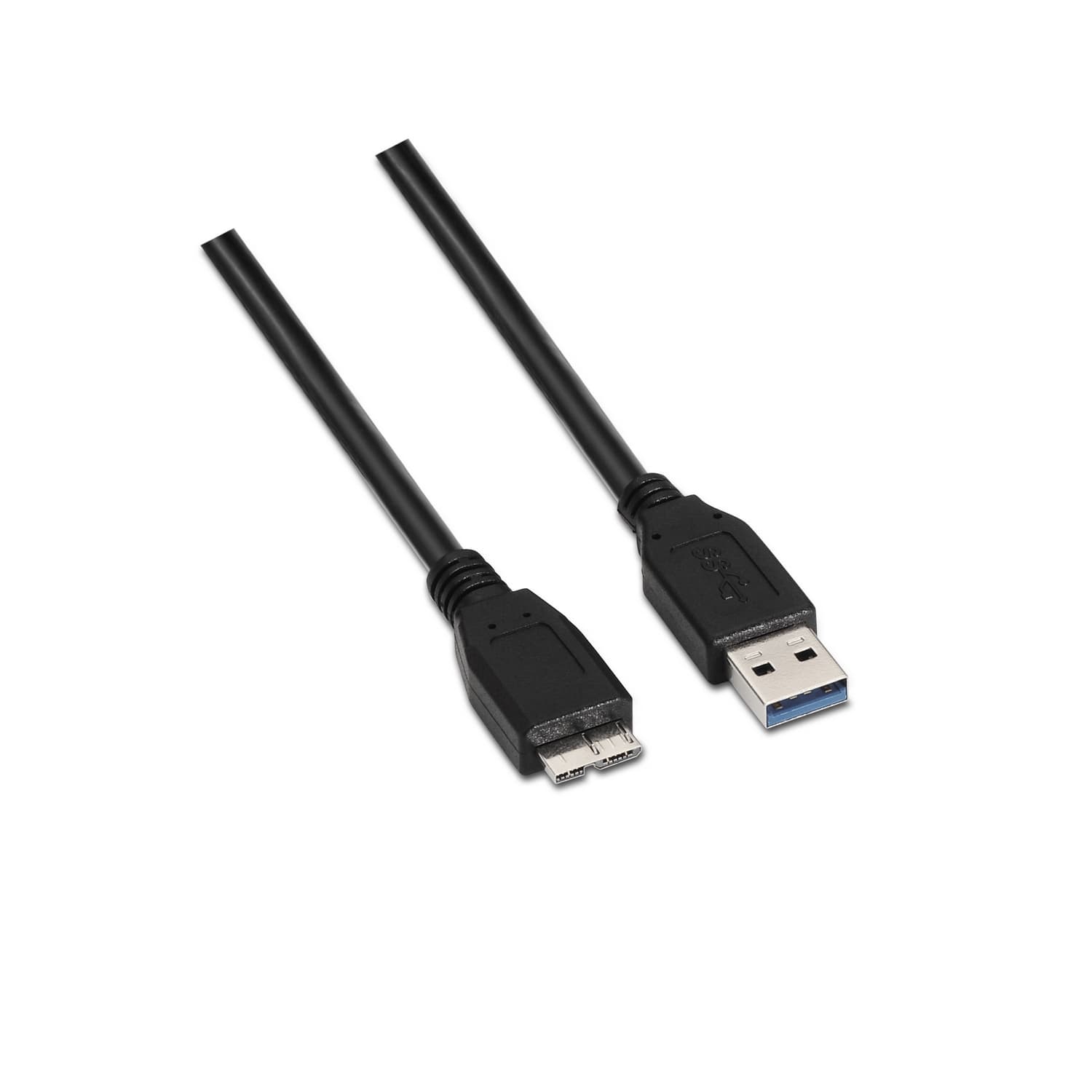 AISENS A105-0044 cable USB USB 3.2 Gen 1 (3.1 Gen 1) 2 m USB A Micro-USB B 5 Gbit/s Negro