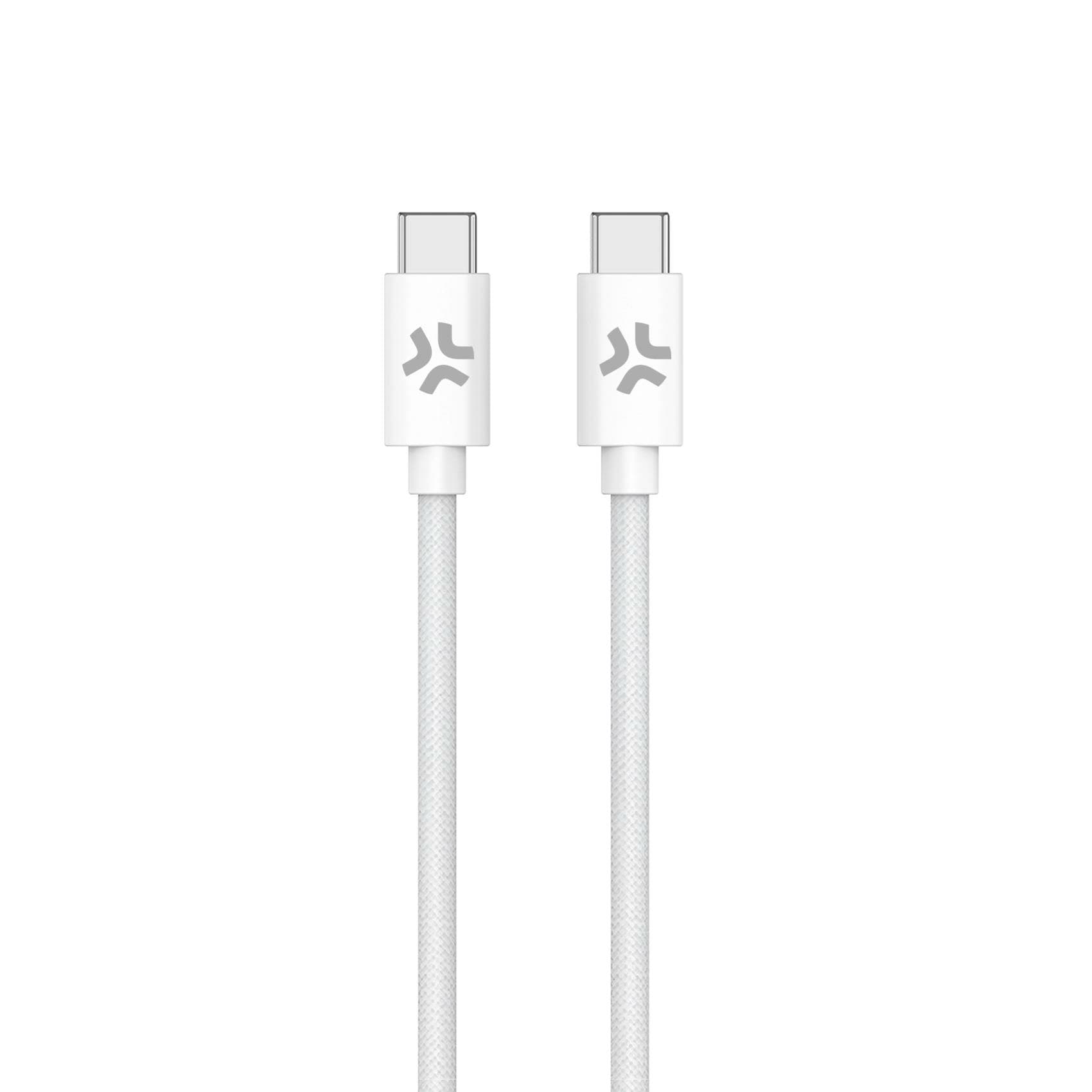 Celly USBCUSBCCOTTWH cable USB 1,5 m USB C 60 W Blanco