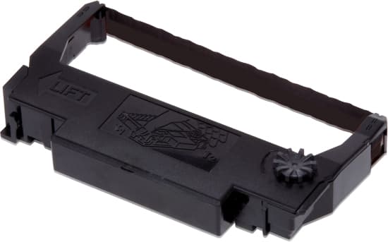 Epson Cartucho ERC38BR para TM-300/U300/U210D/U220/U230, negro/rojo
