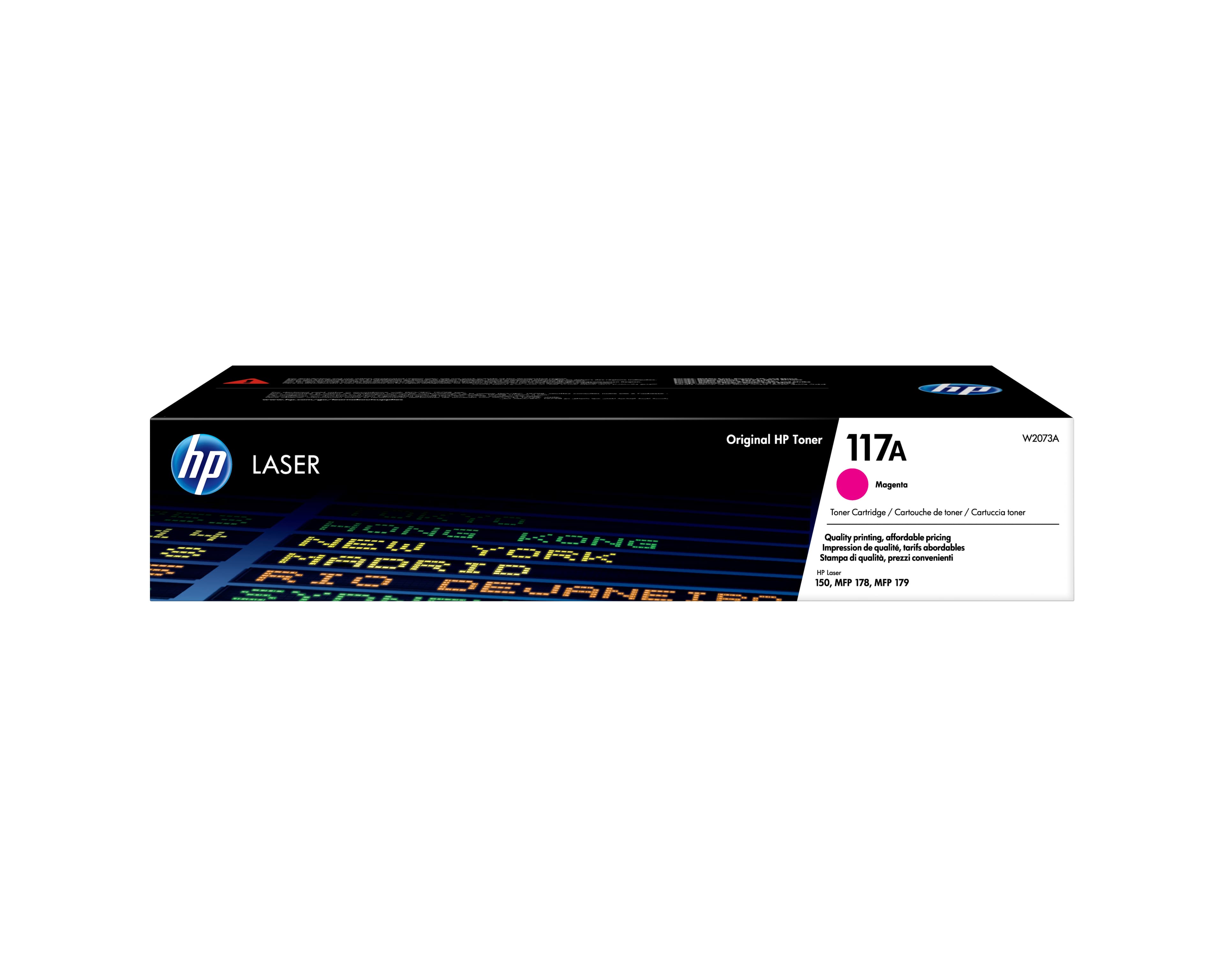 HP Cartucho de tóner Original Laser 117A magenta