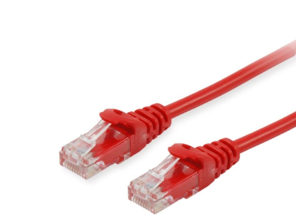 Equip 625427 cable de red Rojo 0,5 m Cat6 U/UTP (UTP) Alrededor