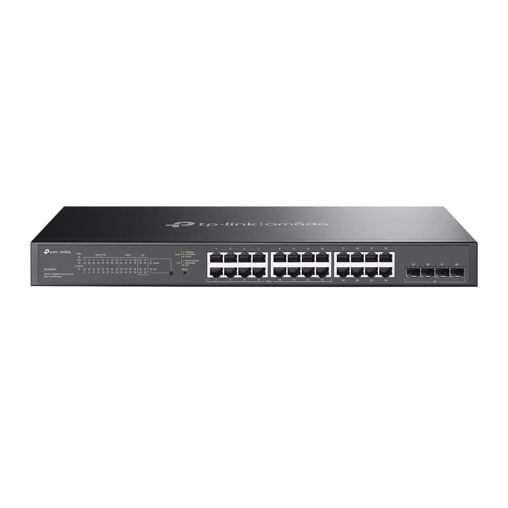 TP-Link Omada SG2428LP switch Gestionado L2/L2+ Gigabit Ethernet (10/100/1000) Energía sobre Ethernet (PoE) Gris