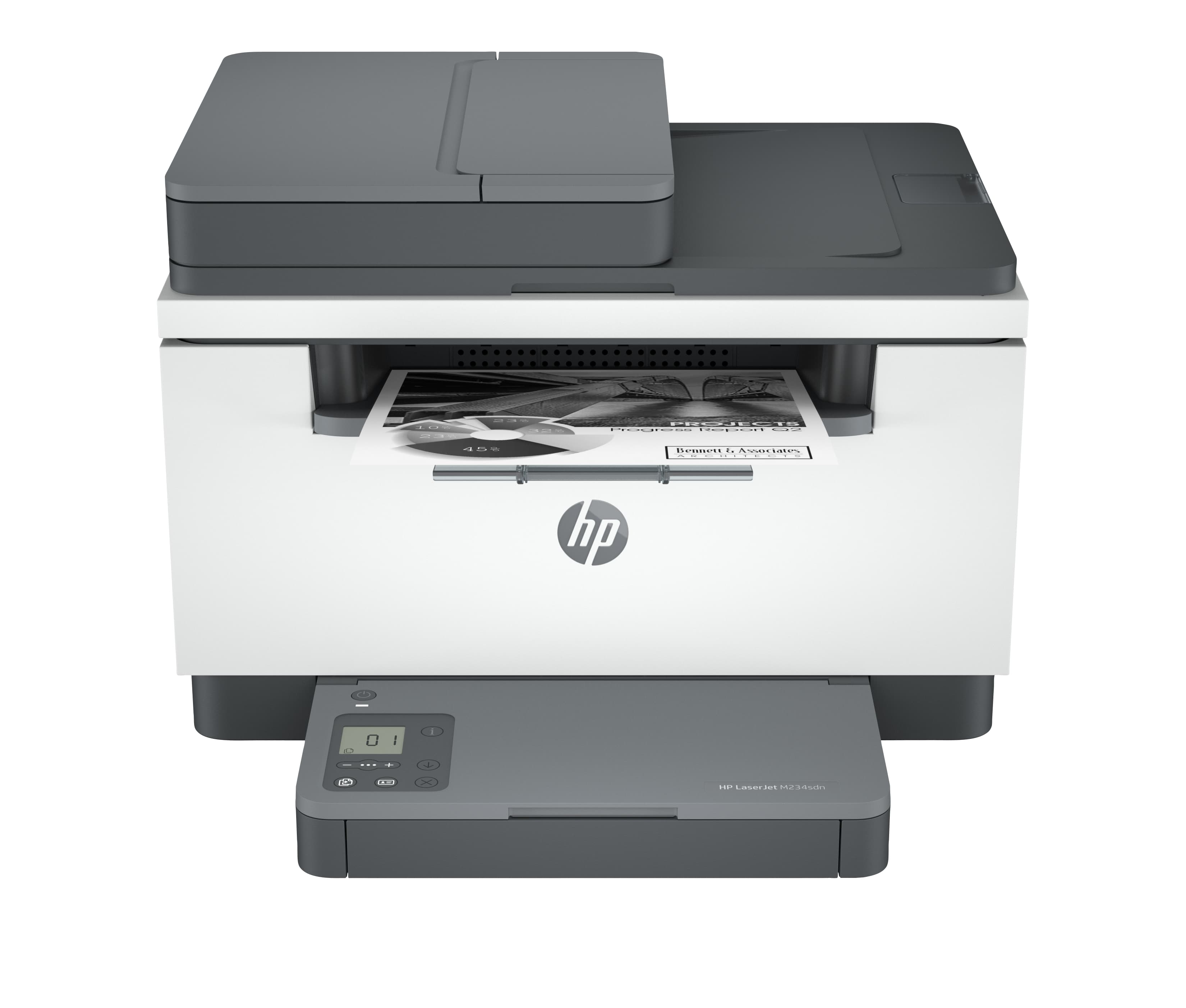 HP LaserJet M234sdn Multifunction Blanco y negro Impresora, Solo Ethernet; Fotocopiadora, escáner