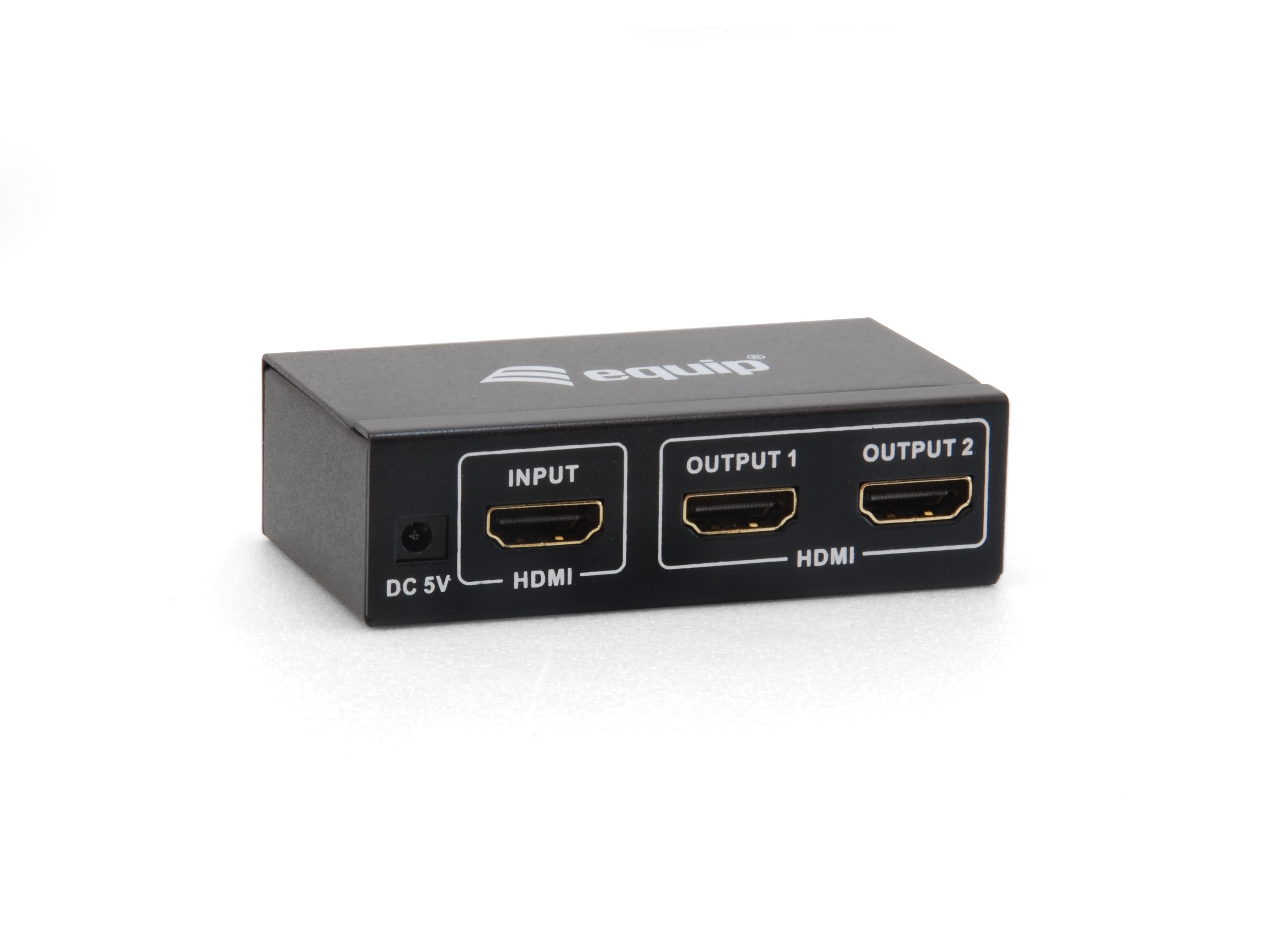 Equip 332712 divisor de video HDMI 2x HDMI