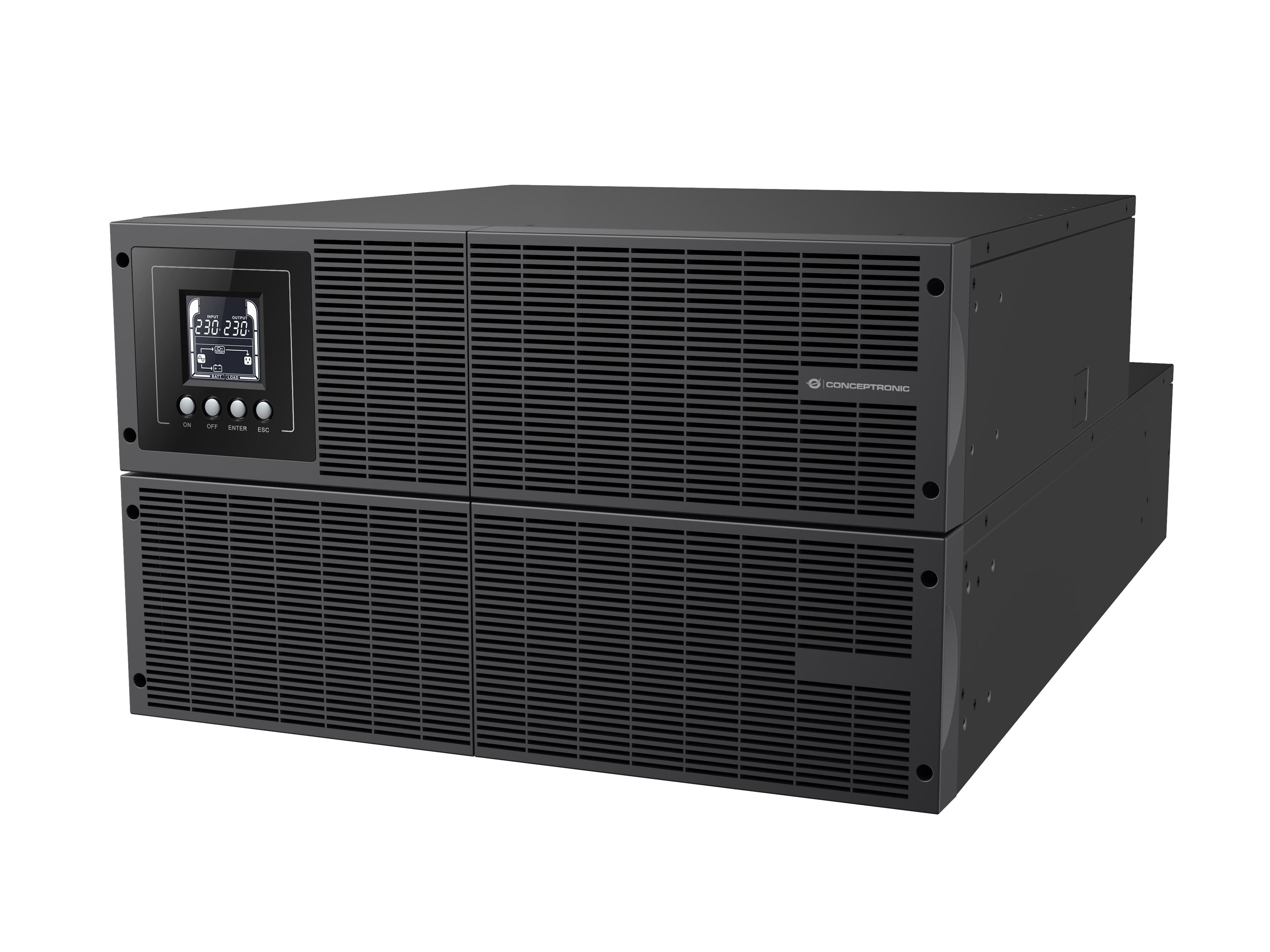 Conceptronic ZEUS51E6K sistema de alimentación ininterrumpida (UPS) Doble conversión (en línea) 6 kVA 6000 W