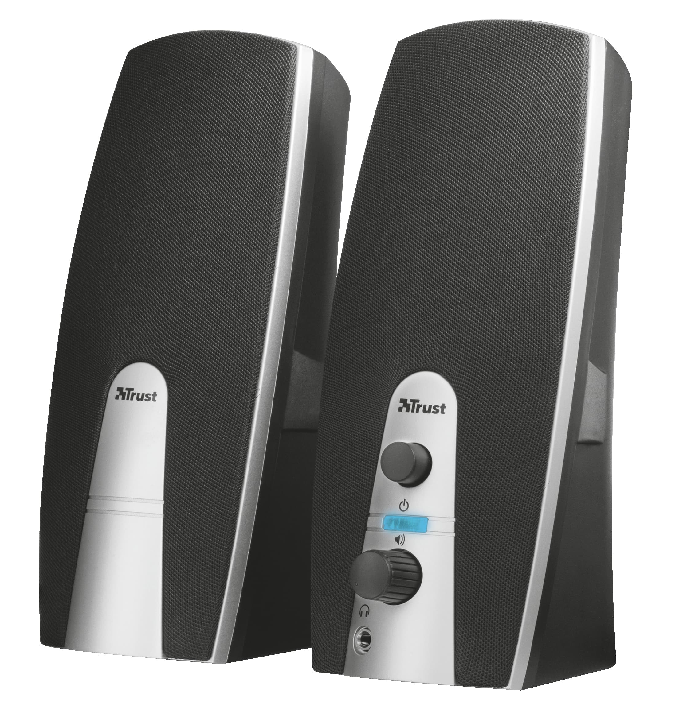 Trust MiLa 2.0 Speaker Set Negro, Plata Alámbrico 5 W