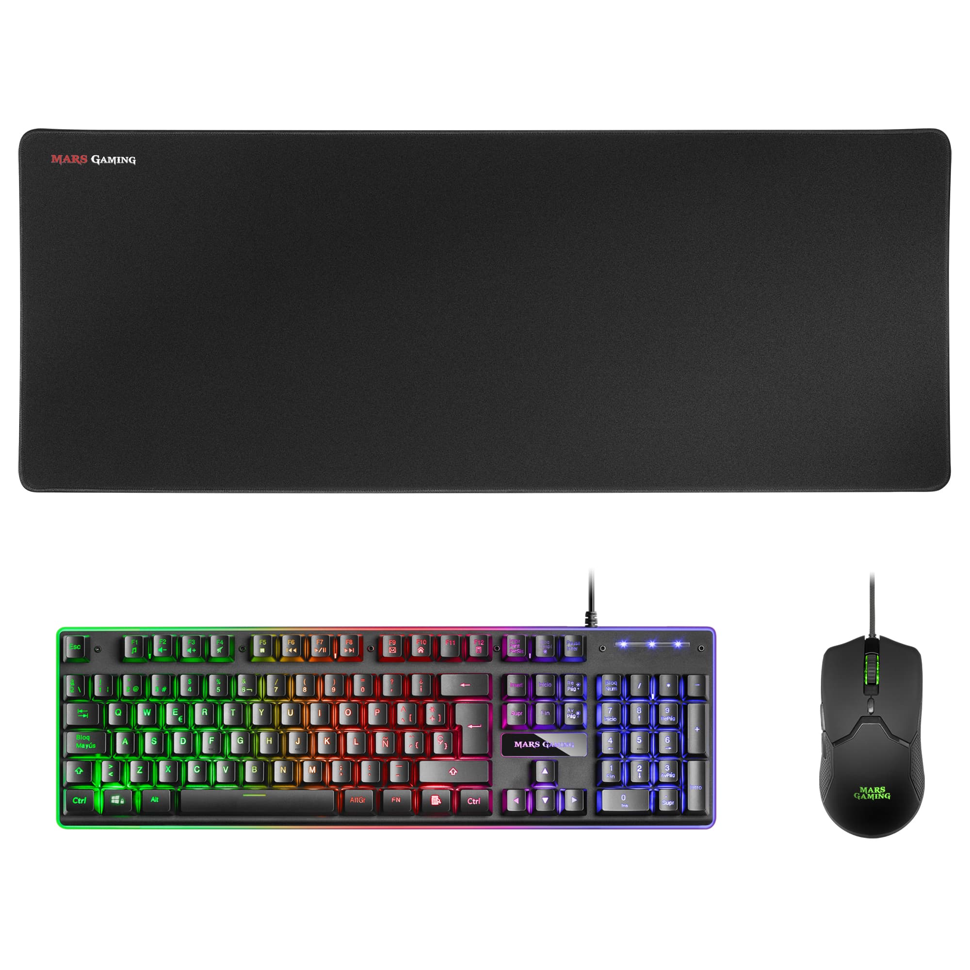 Mars Gaming MCPXBES, Negro, Único