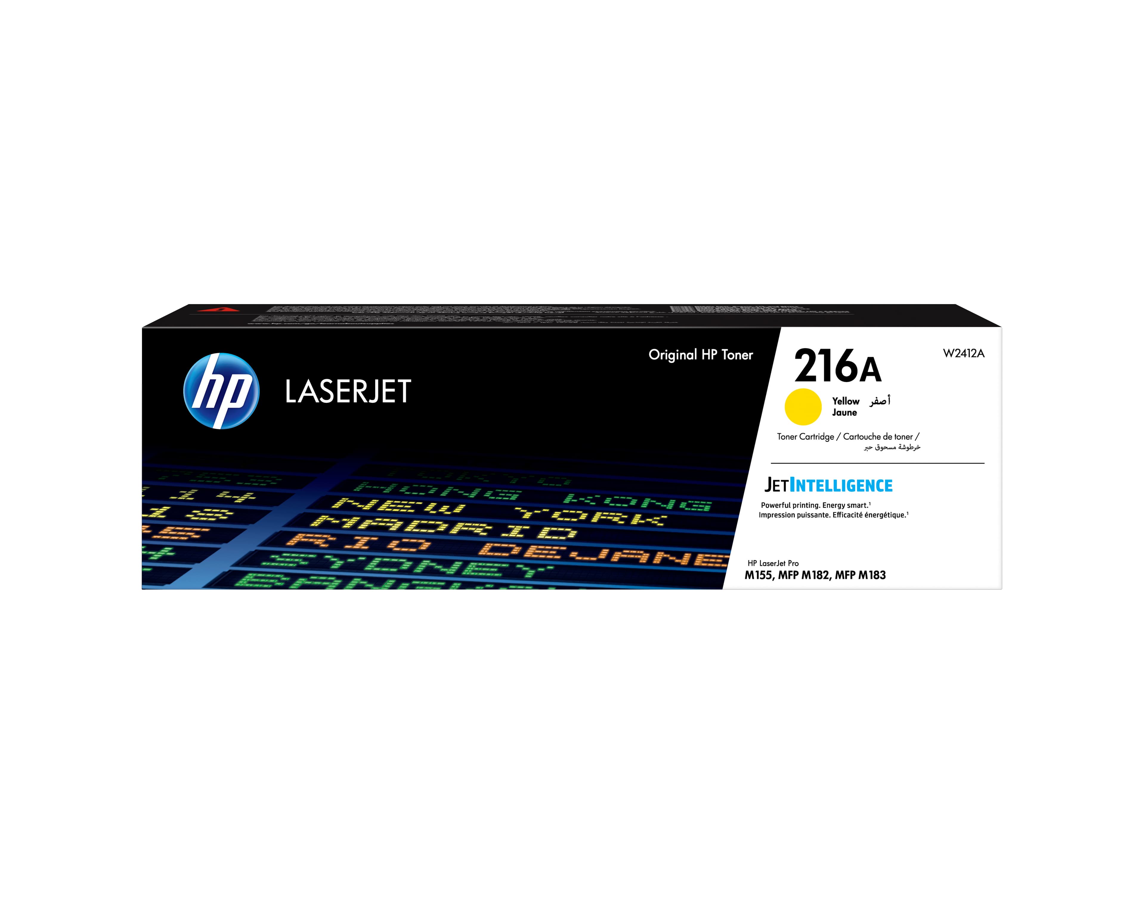 HP Cartucho de tóner Original 216A LaserJet amarillo