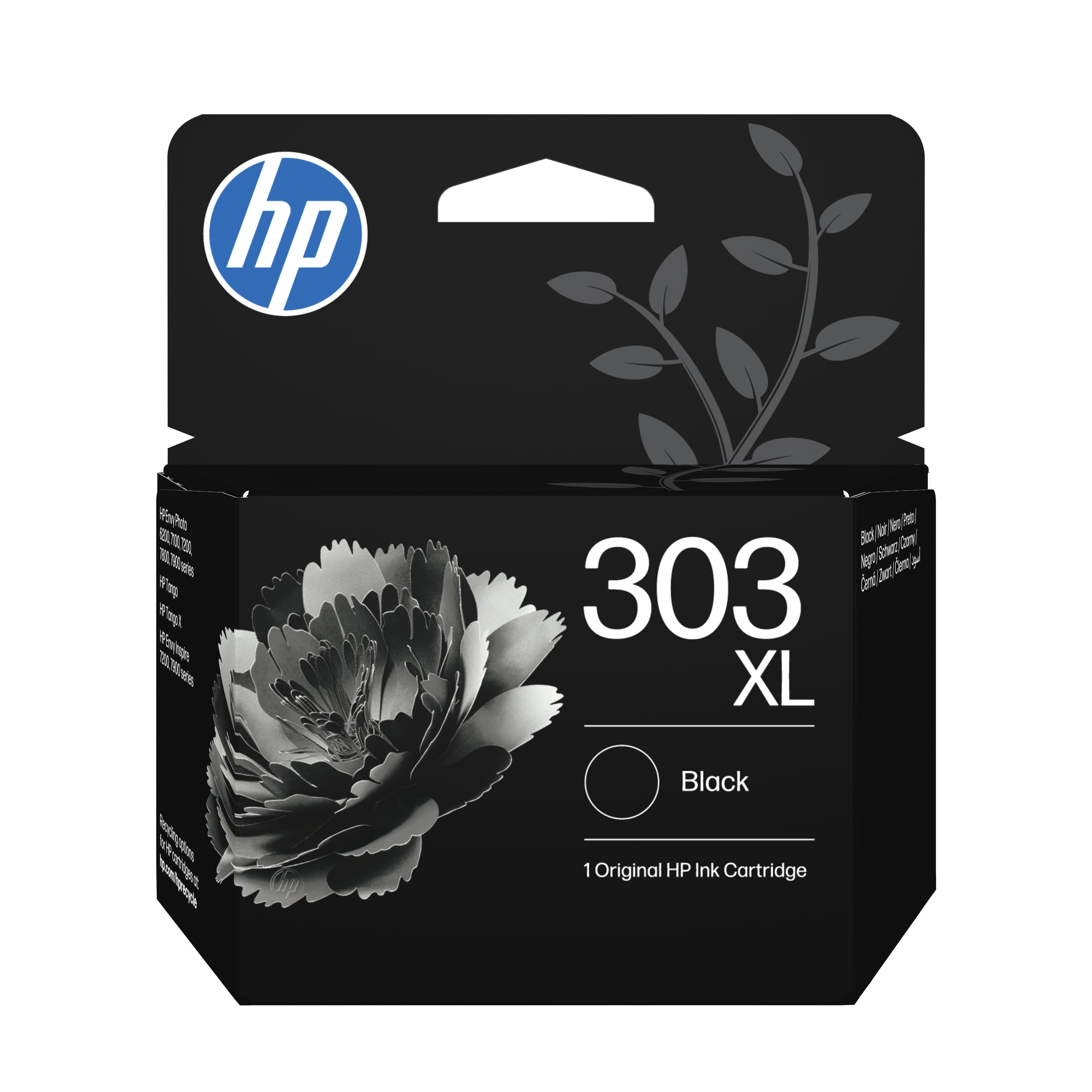 HP Cartucho de tinta Original 303XL negro de alta capacidad