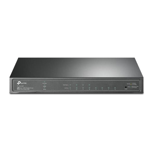 TP-Link JetStream TL-SG2008P switch Gestionado L2/L2+ Gigabit Ethernet (10/100/1000) Energía sobre Ethernet (PoE) Negro