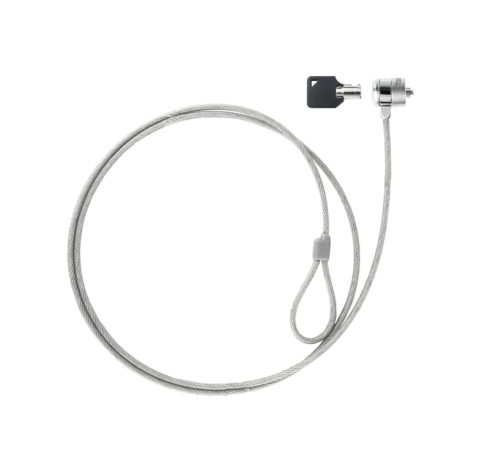 TooQ TQCLKC0025 cable antirrobo Plata 1,5 m