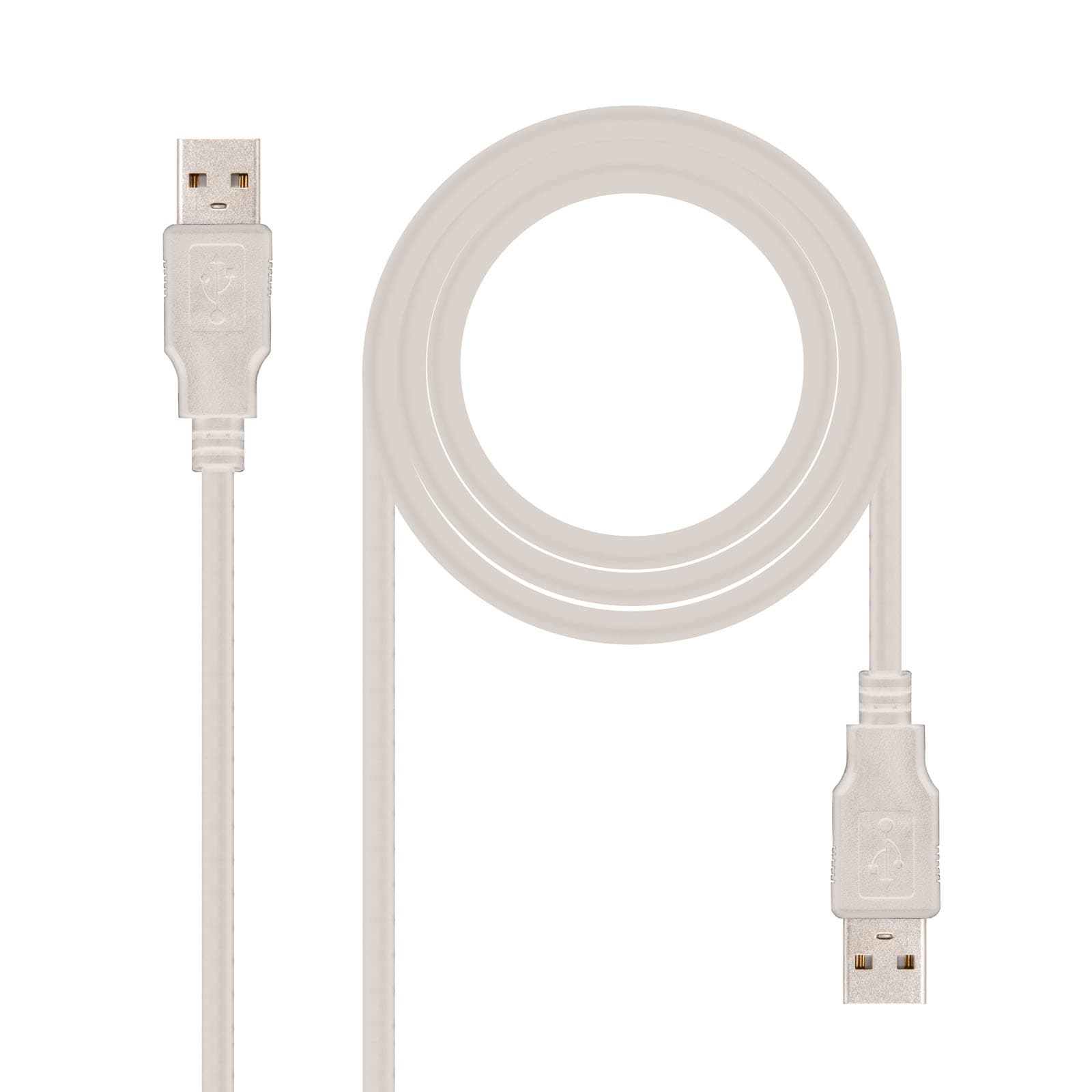 Nanocable CABLE USB 2.0, TIPO A/M-A/M, 2.0 M