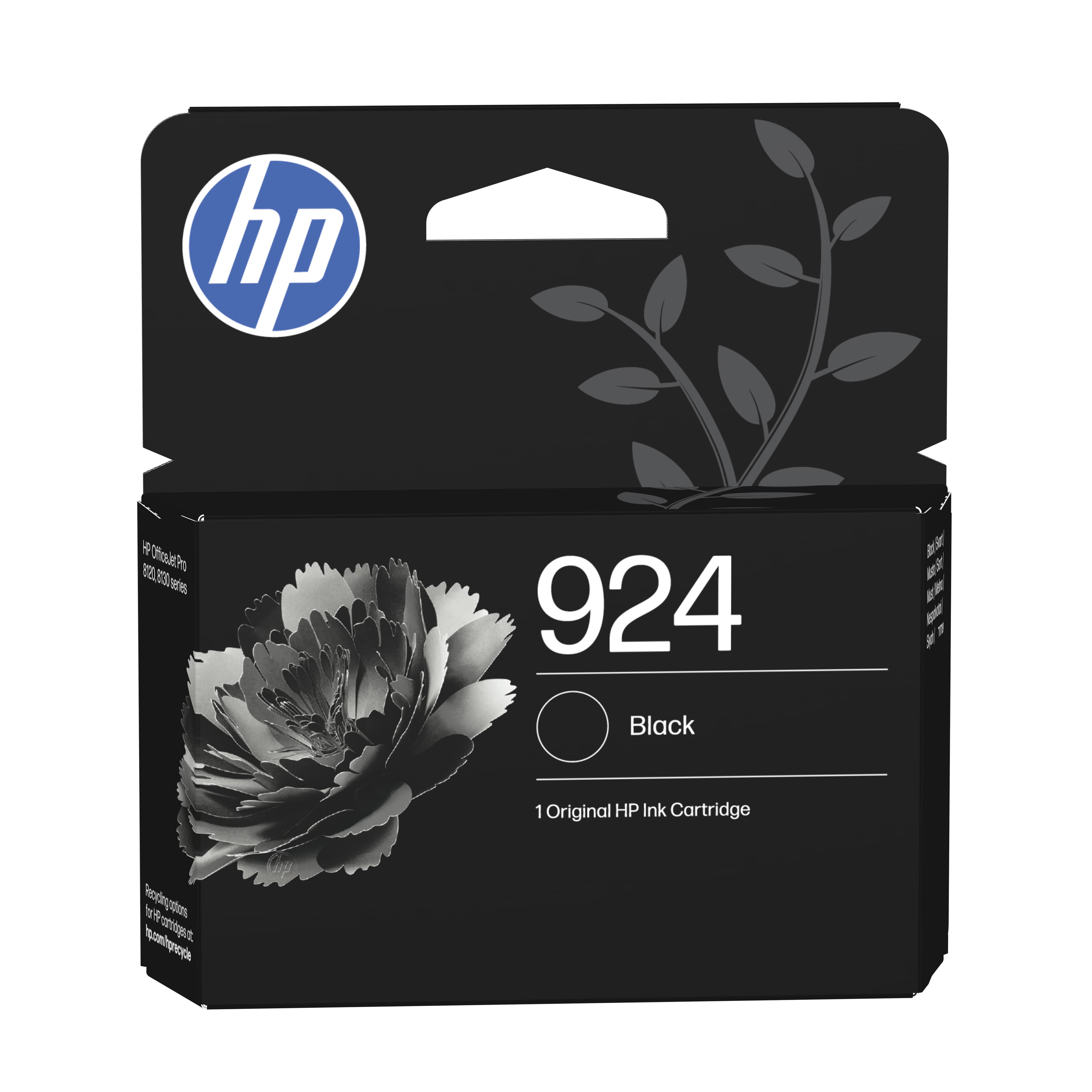 HP Cartucho de Tinta Original 924 negro