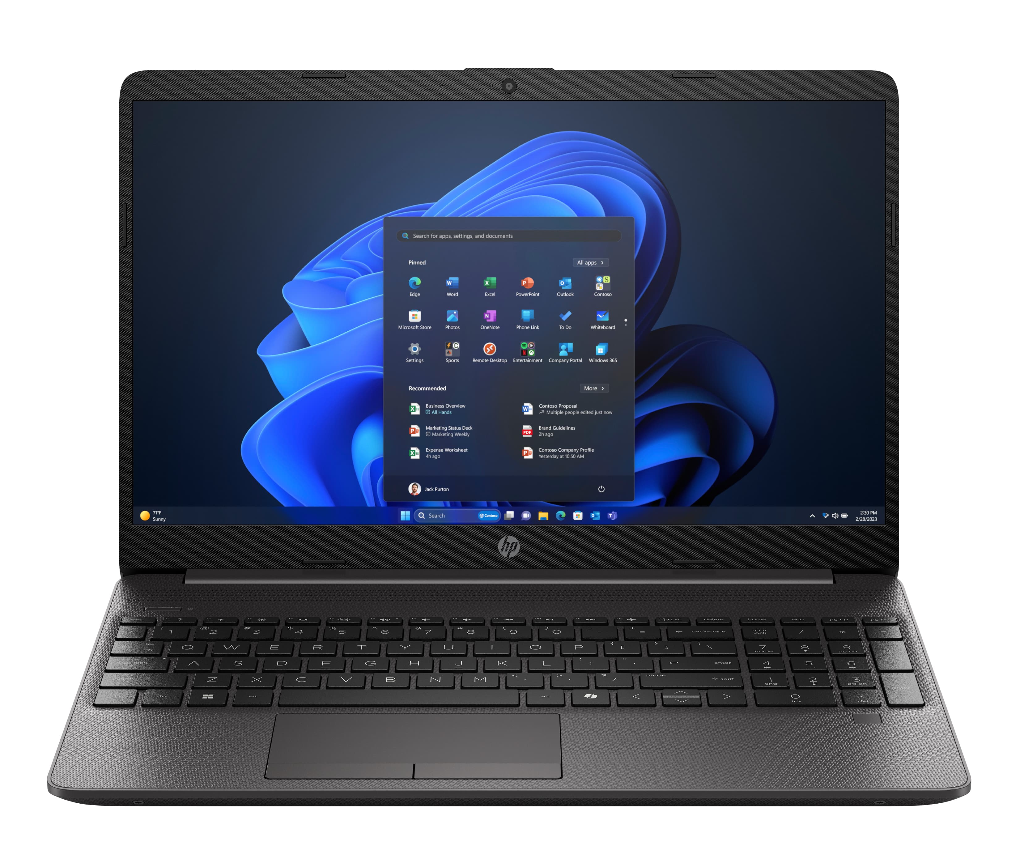 HP 250R G9 Intel Core 5 120U Portátil 39,6 cm (15.6") Full HD 8 GB DDR4-SDRAM 512 GB SSD Wi-Fi 6 (802.11ax) Windows 11 Pro Negro