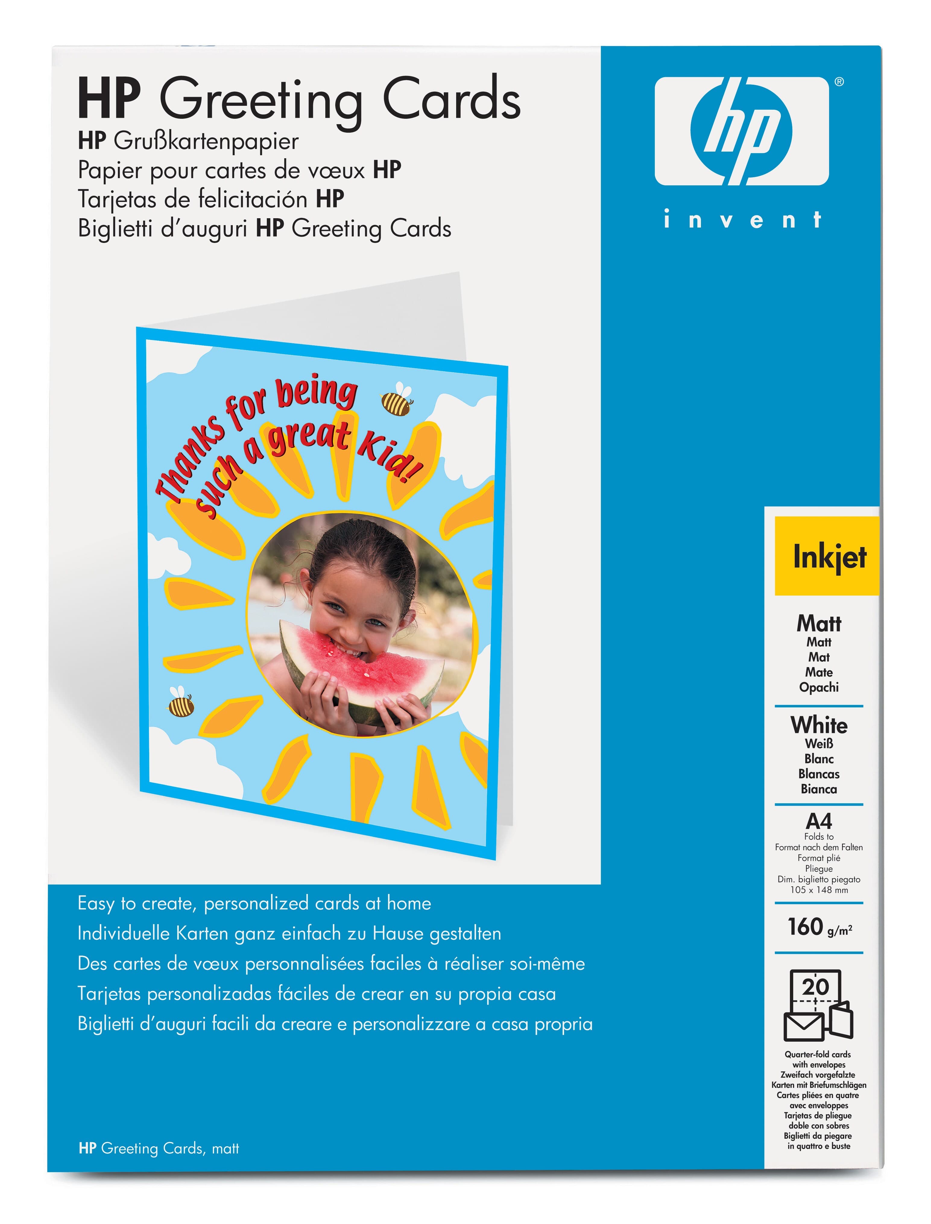 HP C6042A tarjeta de felicitación y pésame 20 pieza(s)