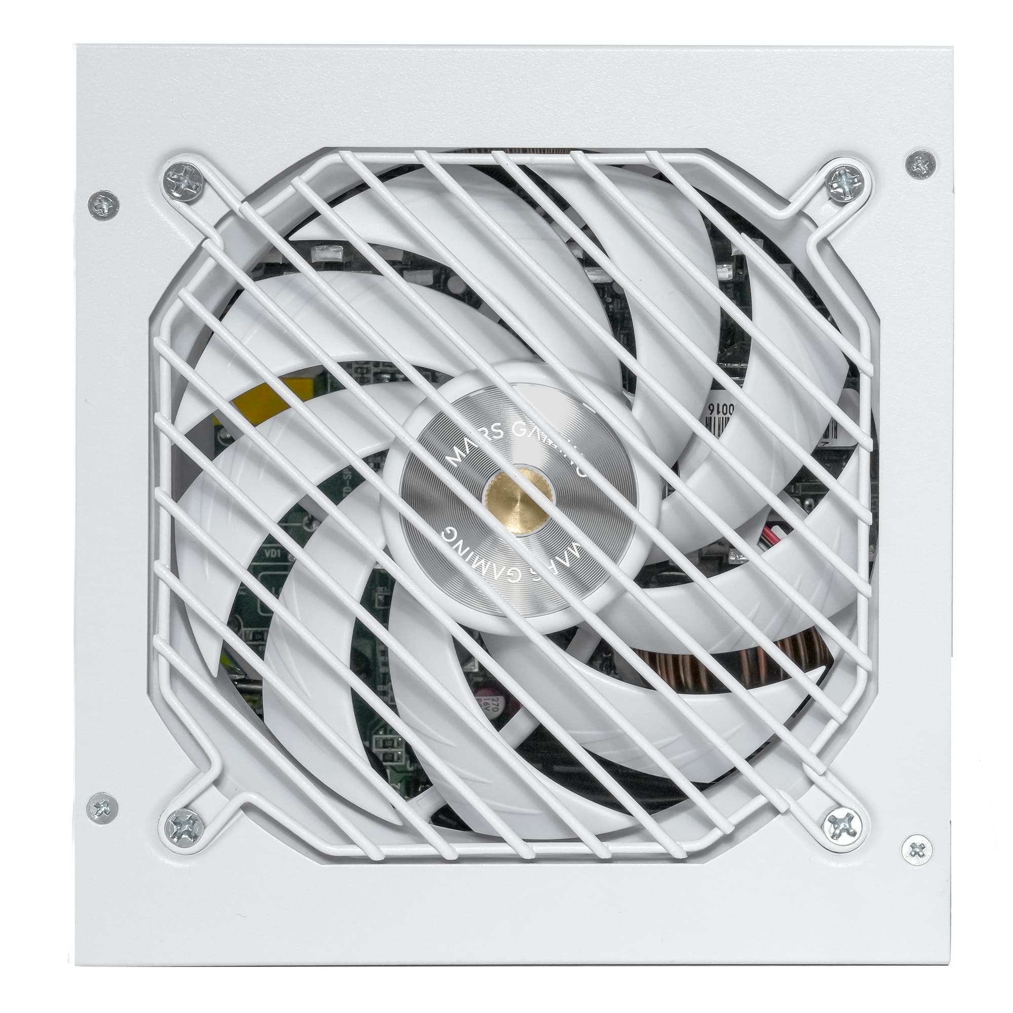 Mars Gaming MPB550SI, Fuente Alimentación PC ATX 550W, 7 Años Garantía, 80Plus Bronze 230V, 90% Eficiencia, Ventilador SI Extreme Silence con Núcleo de Cobre, Tecnologías AI2-RPM, DC-DC y SMD, Blanco